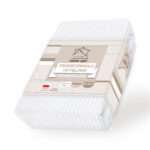 Prześcieradło Hotelowe Tradycyjne 300x300 Adamaszek Pasy 1cm